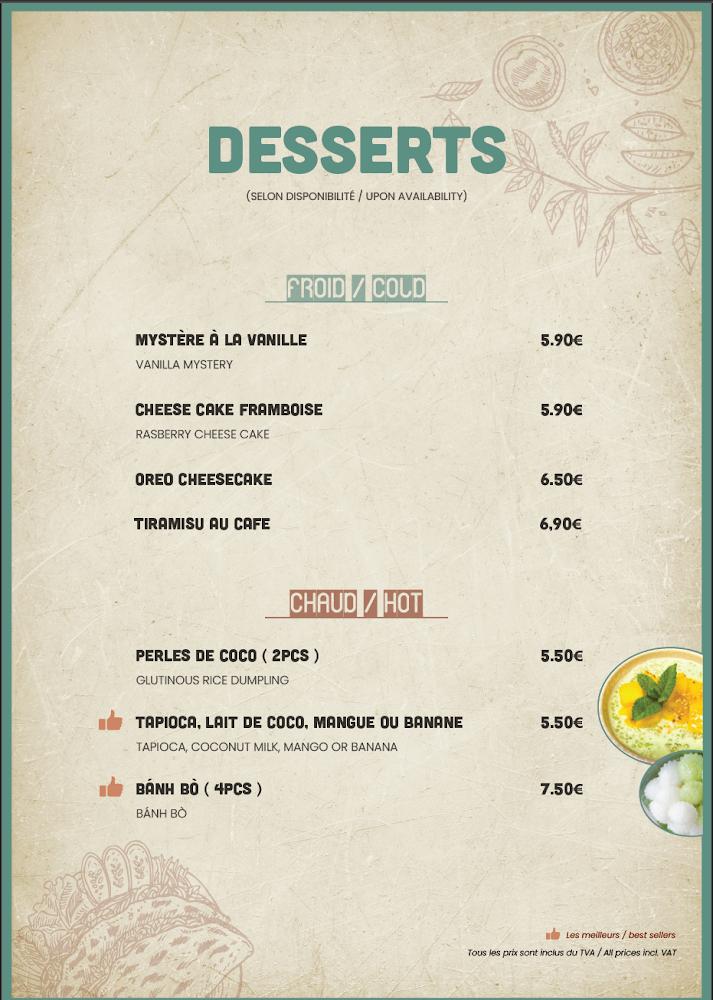 Cu tí - Menu Image 3